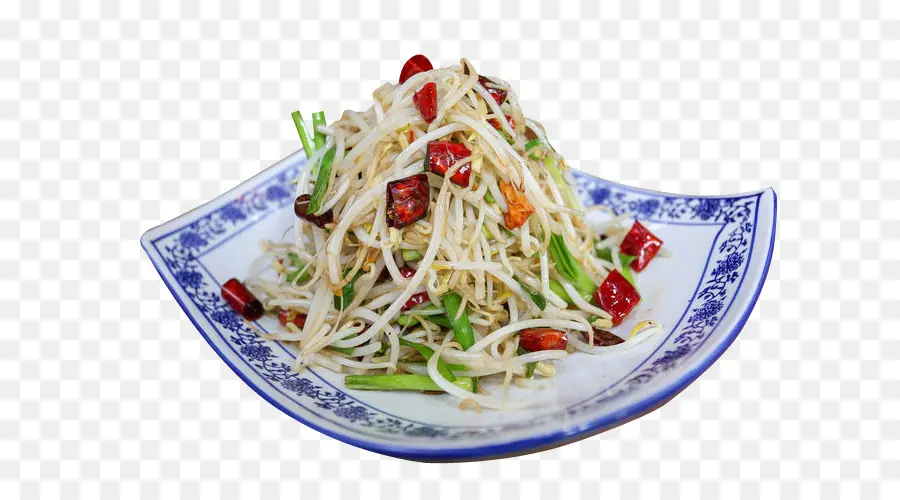 Chow Mein，Salada De Mamão Verde PNG
