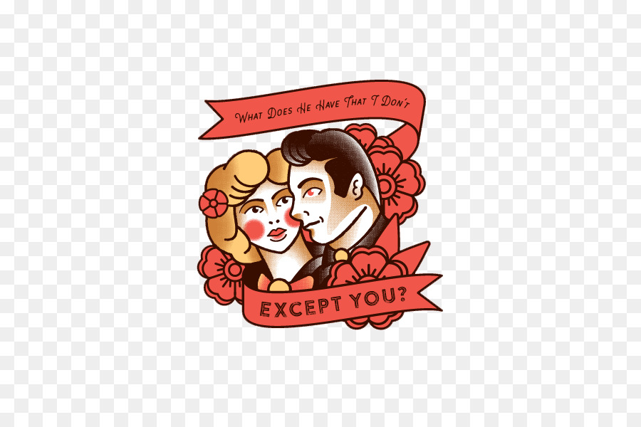 Desenho De Tatuagem，Casal PNG