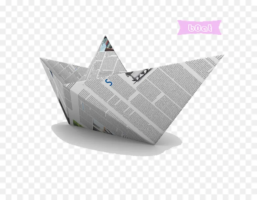 Barco De Papel，Origami PNG