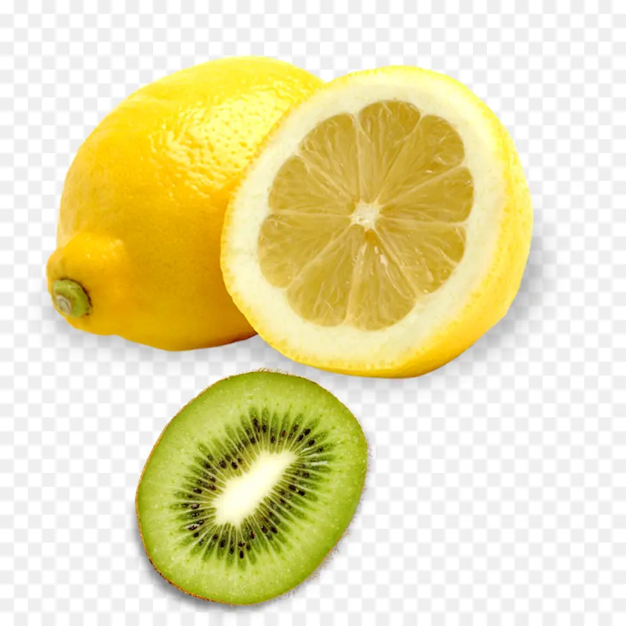 Limão E Kiwi，Frutas PNG