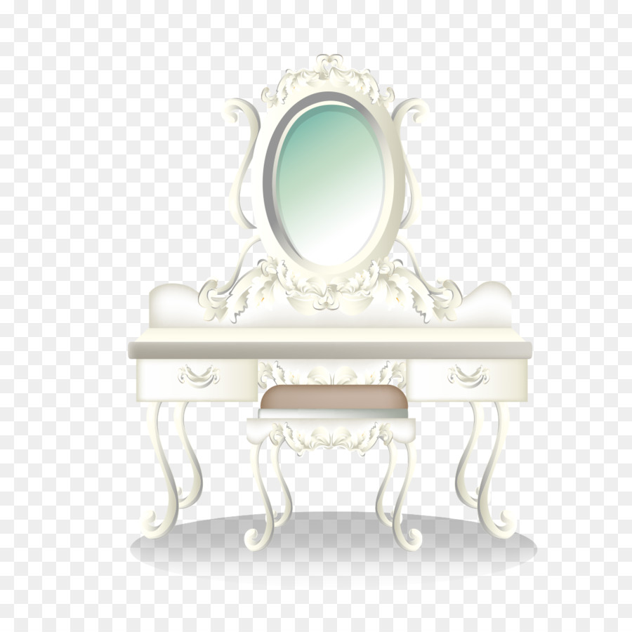 Mesa De Toucador，Espelho PNG