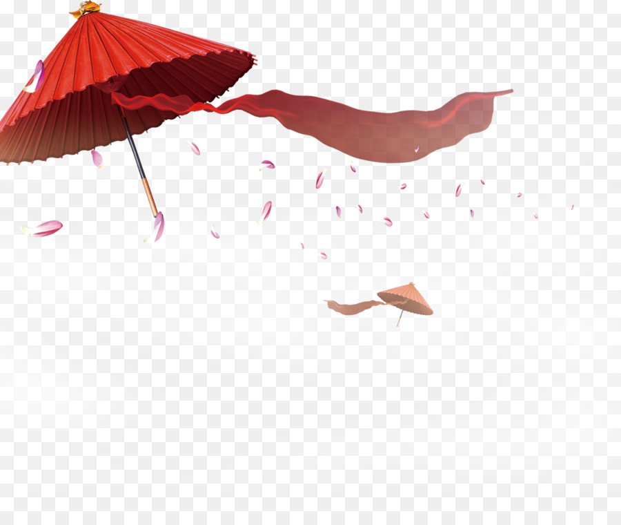 Guarda Chuva，Vermelho PNG