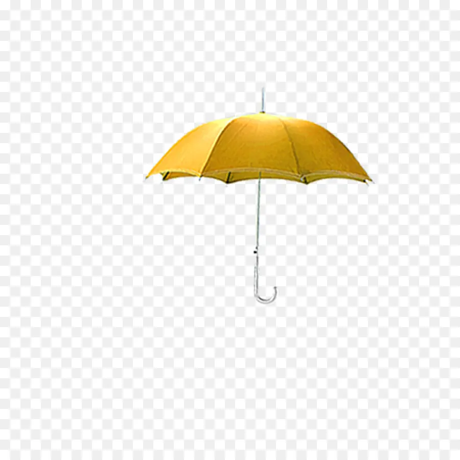 Guarda Chuva Amarelo，Chuva PNG