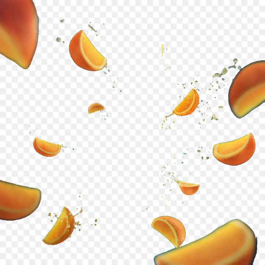 Fatias De Laranja，Cítrico PNG