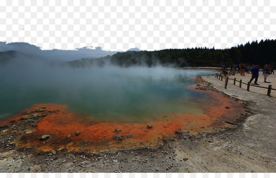 Taupo，Champagne Pool PNG