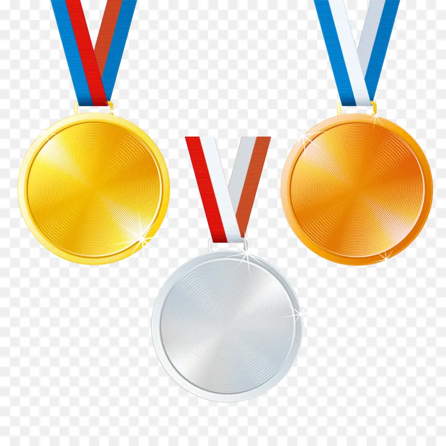 Medalha De Prata，Medalha De Ouro PNG