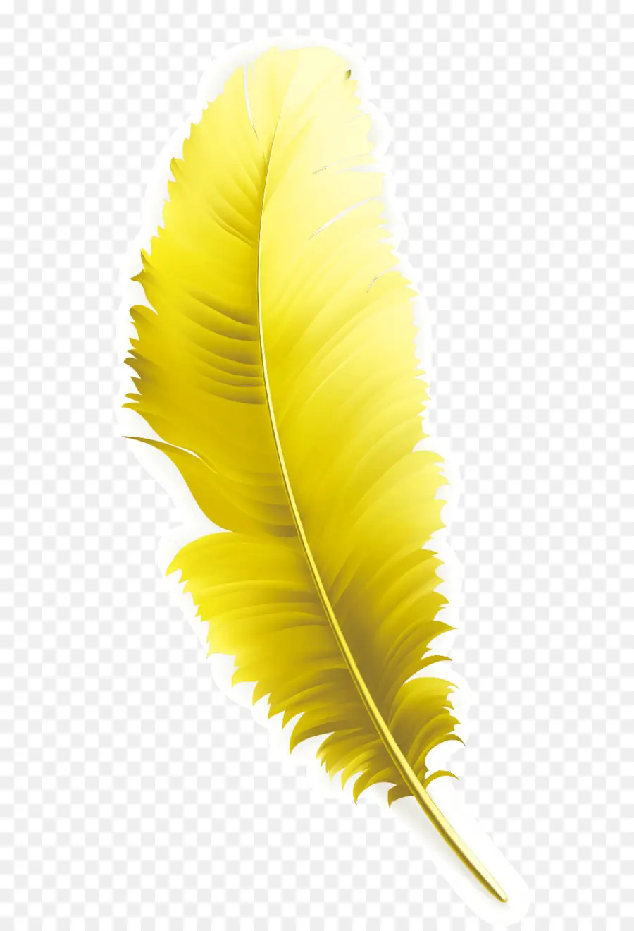 Pena，Amarelo PNG