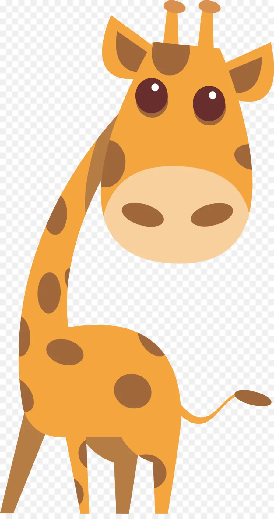 Girafa，Desenho Animado PNG