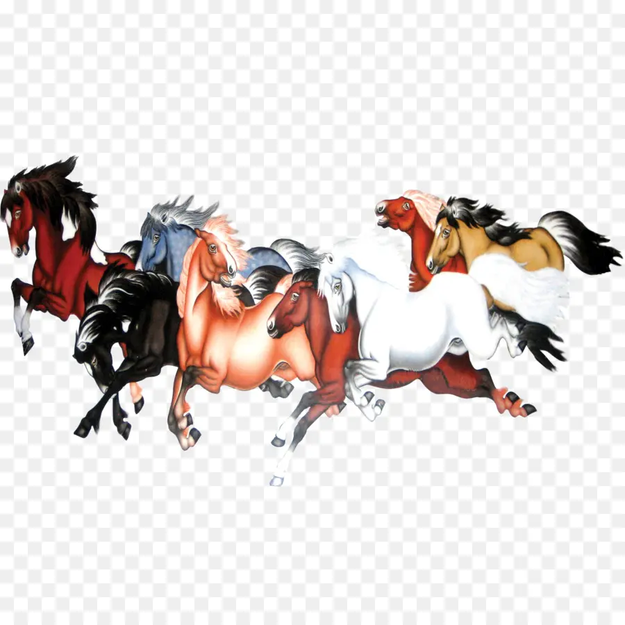 Cavalos，Correndo PNG