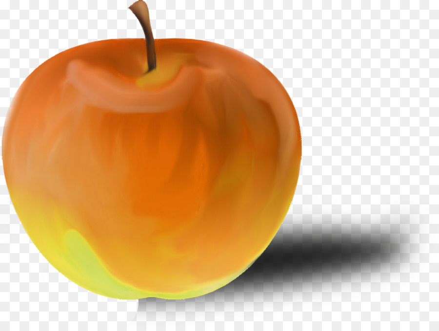 Maçã Laranja，Folha PNG