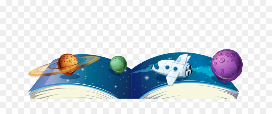 Livro Espacial，Planetas PNG