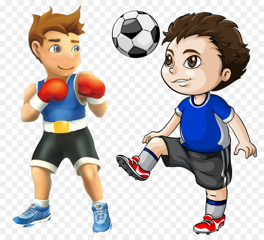 Crianças Dos Desenhos Animados，Boxe PNG