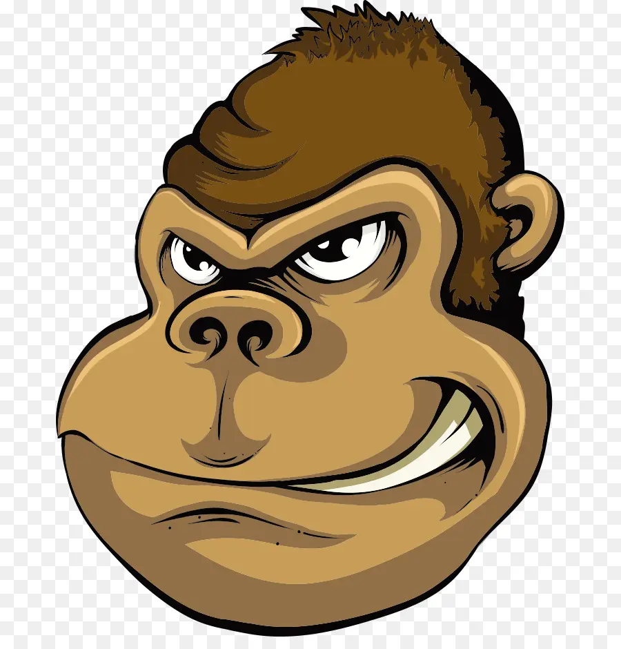 Angry Monkey，Macaco PNG