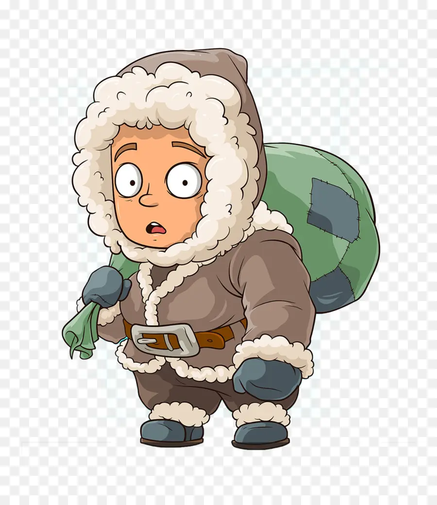 Eskimo，Cartoon PNG