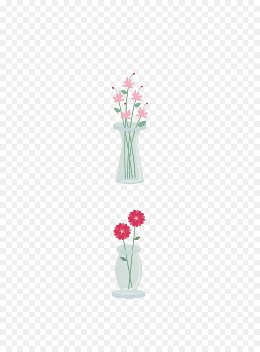 Vasos De Flores，Flores PNG