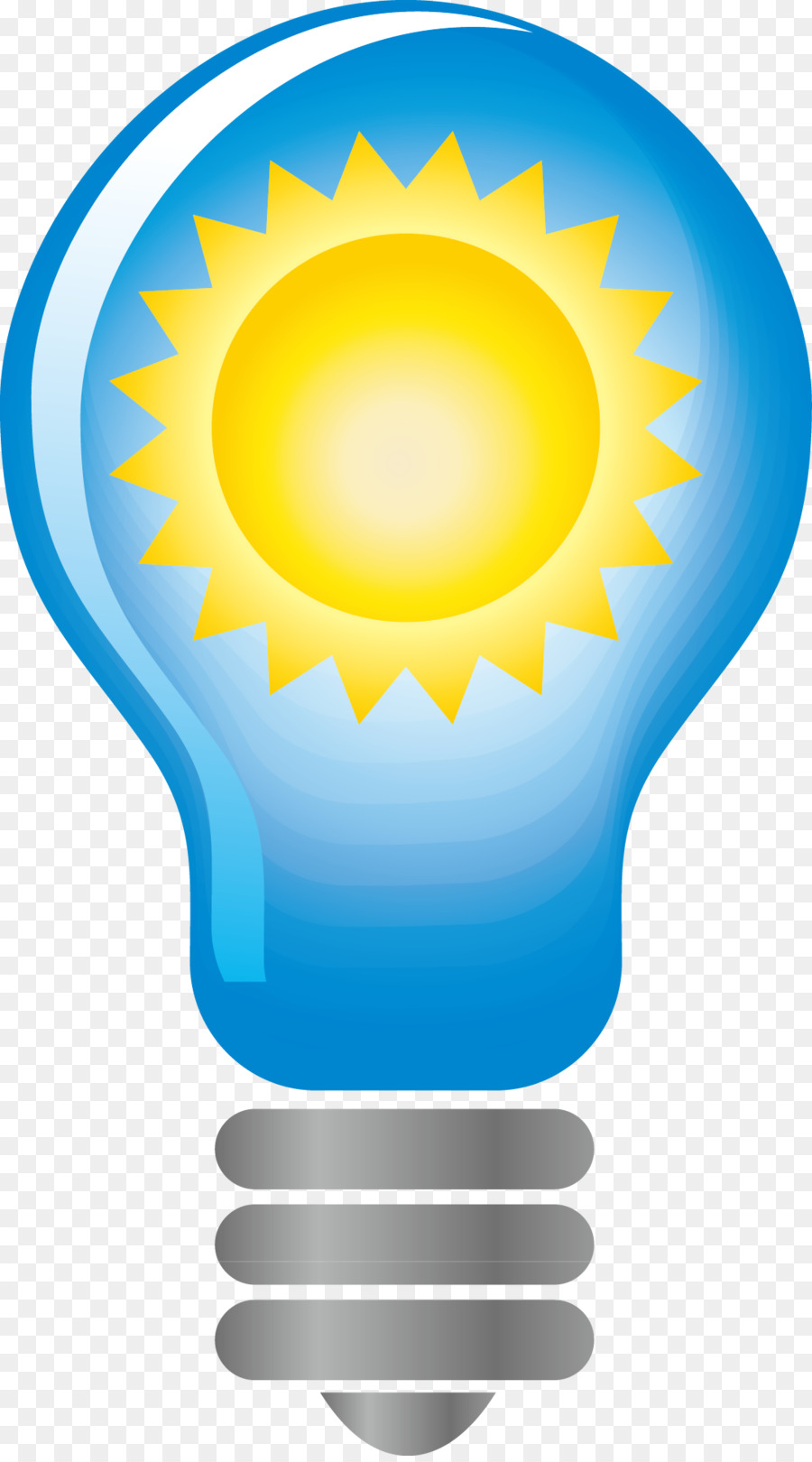 Lâmpada Com Sol，Energia PNG