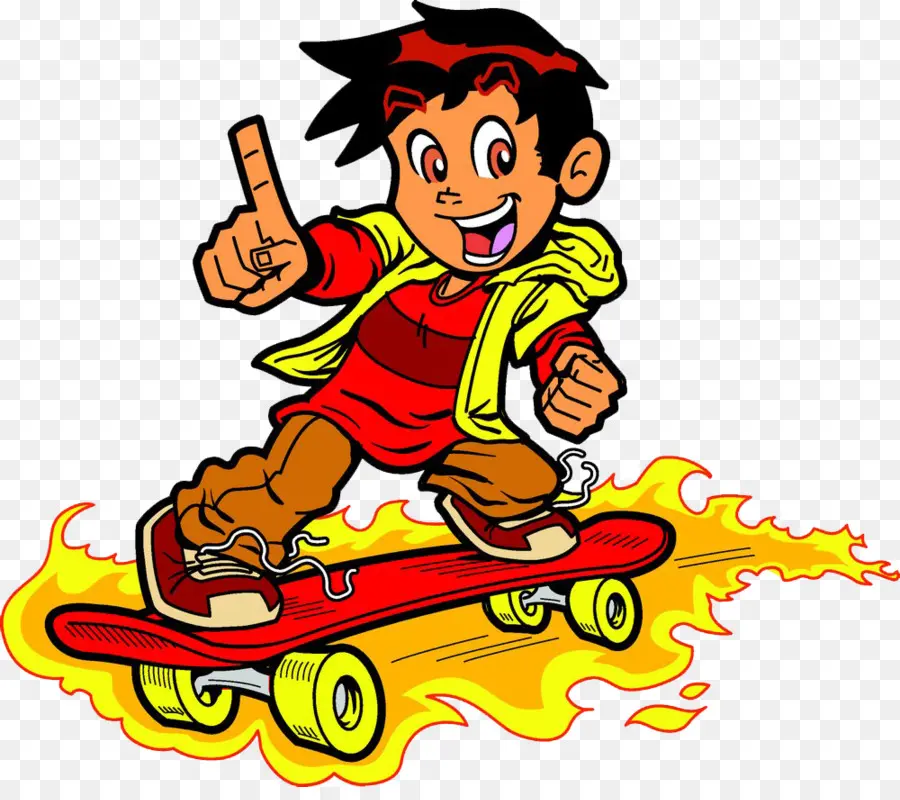 Skate，Cartoon PNG