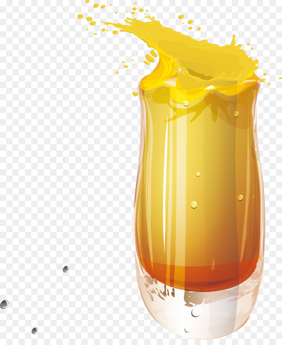 Suco De Laranja，Vidro PNG