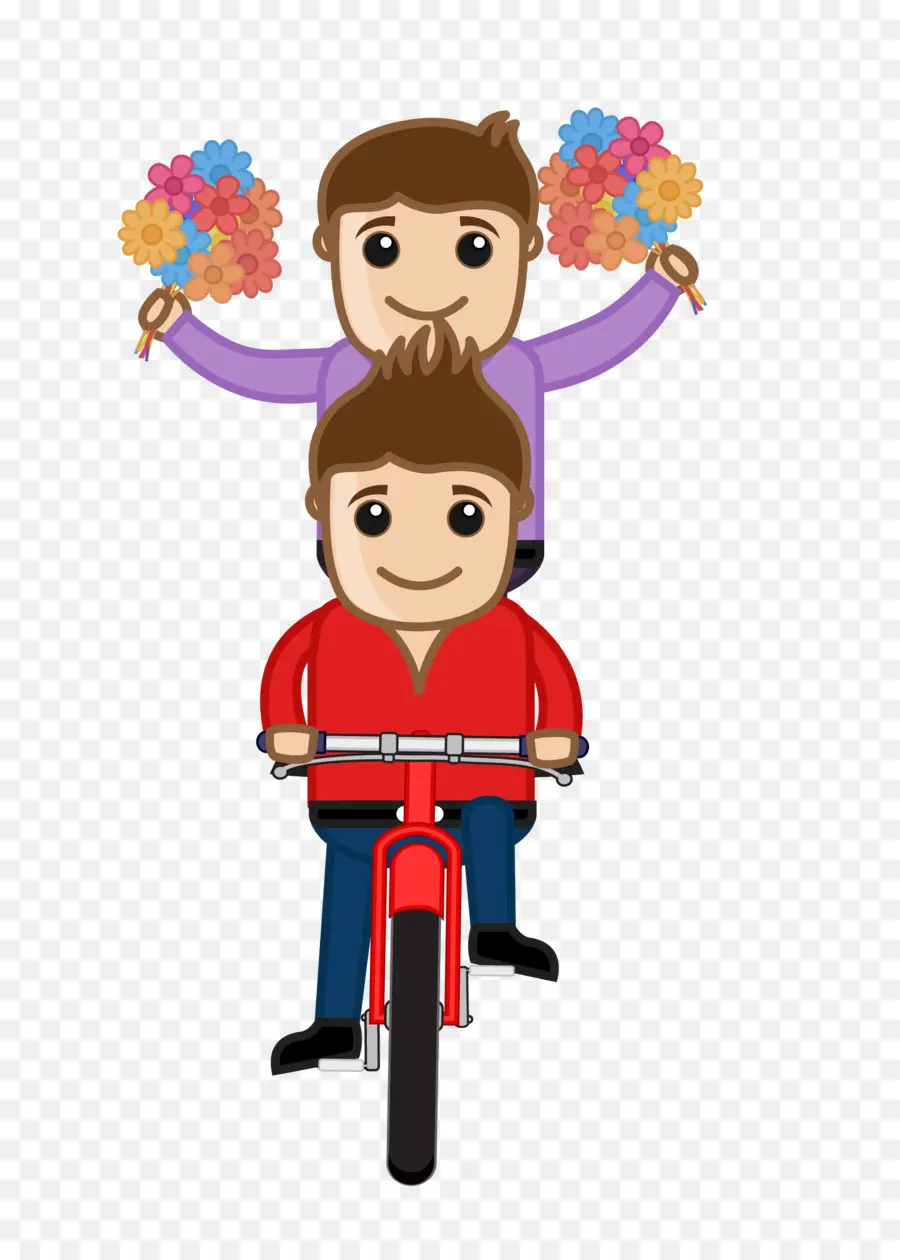 Duas Pessoas De Bicicleta，Ciclismo PNG