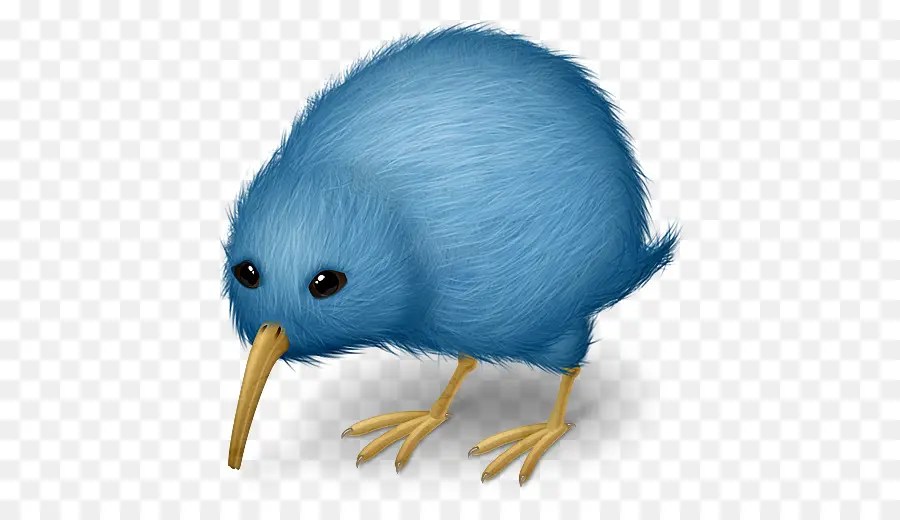 Pássaro Azul，Kiwi PNG