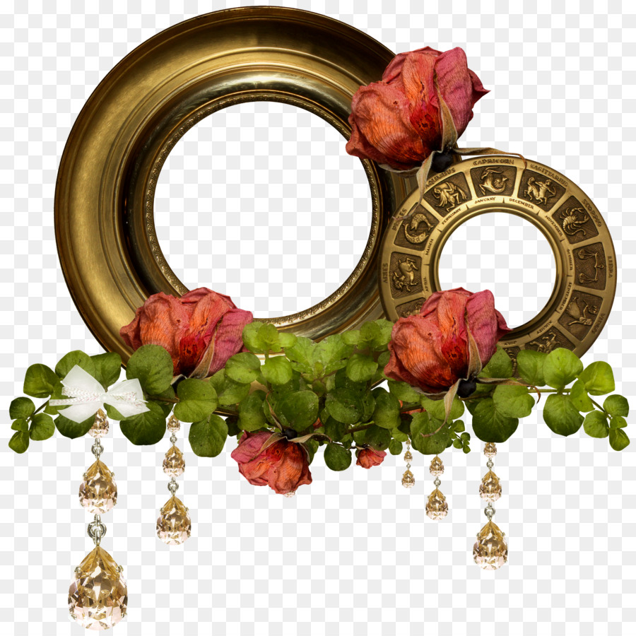 Quadro，Rosas PNG