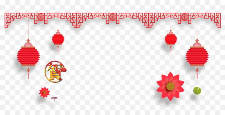 Ano Novo Chinês，Banner PNG