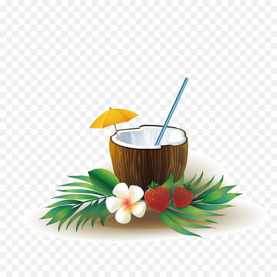 Suco De，água De Coco PNG