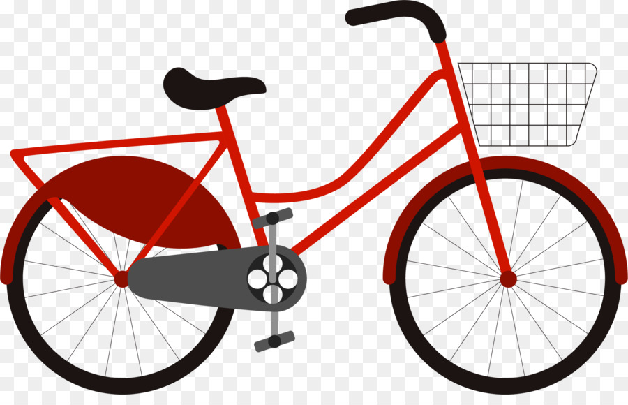 Bicicleta，Vermelho PNG