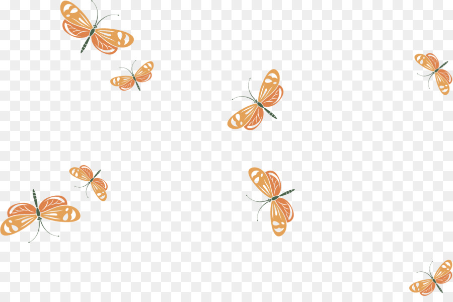 Borboletas Laranja，Vôo PNG