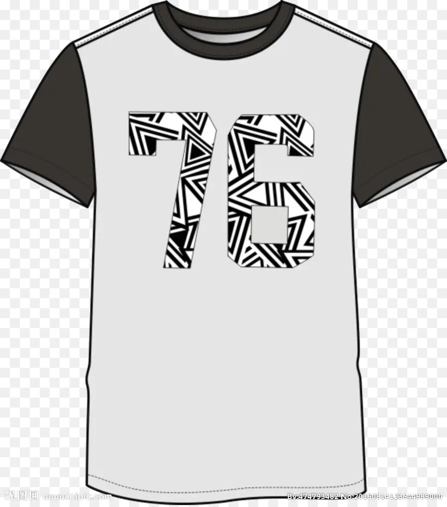 Camiseta，Número PNG