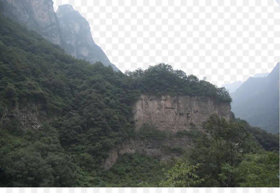 Yuntai Montanha，Montagem Do Cenário PNG