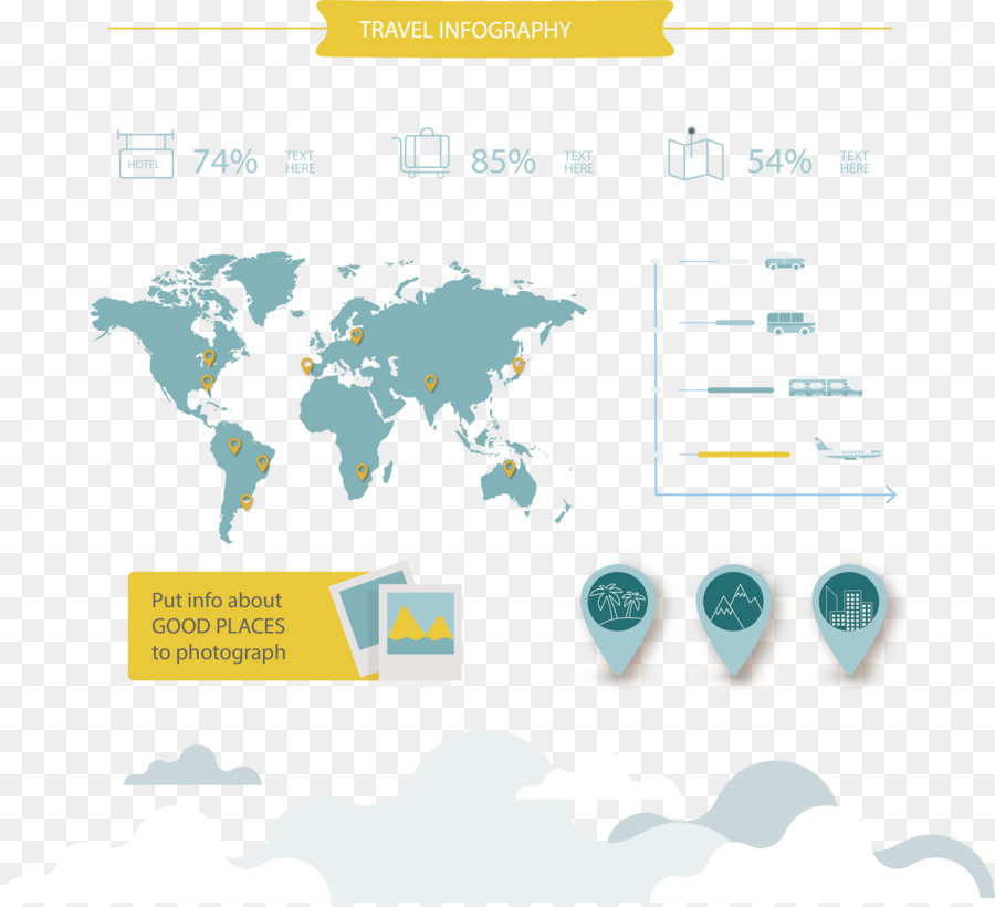 Mapa Mundial，Viagem PNG