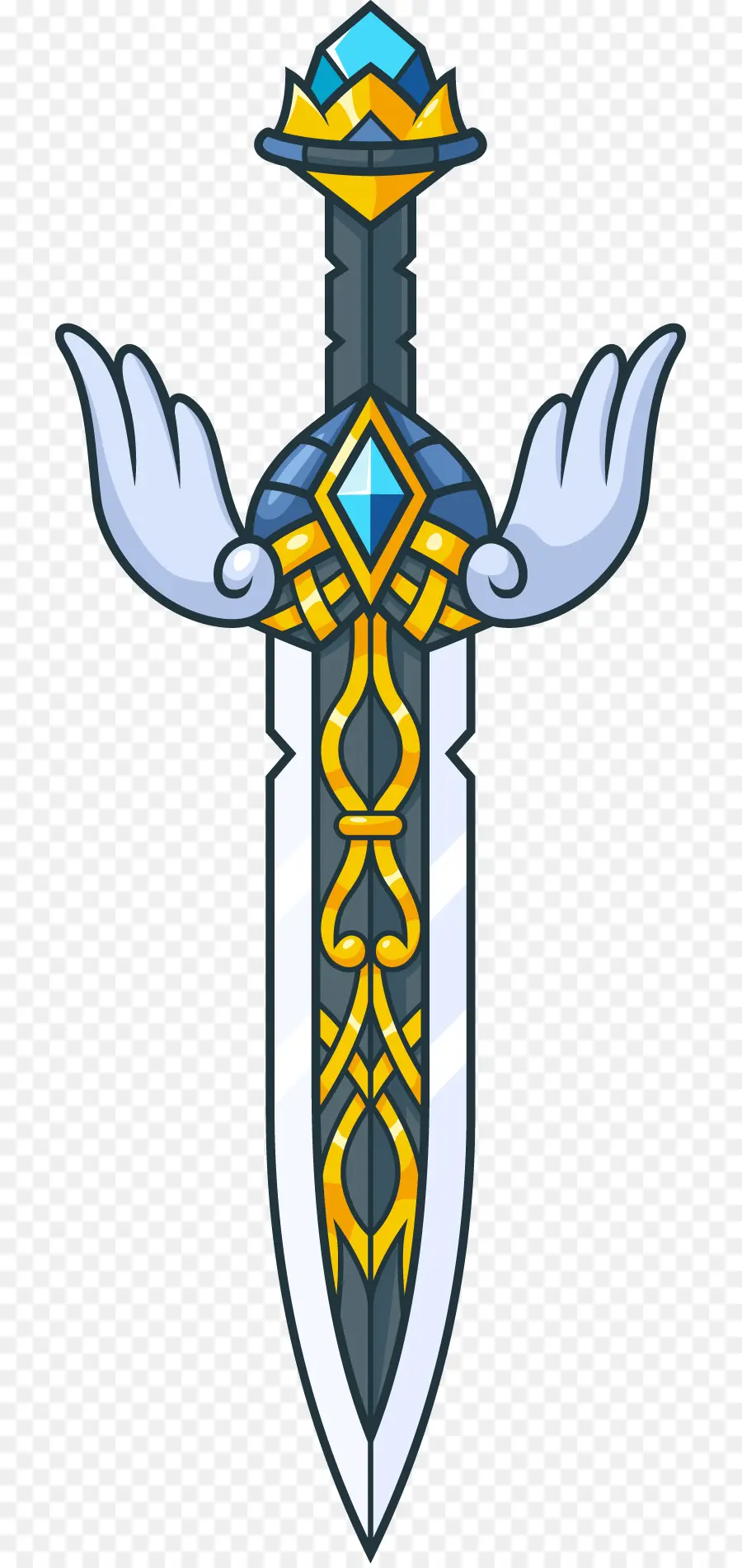 Espada Decorativa，Lâmina PNG