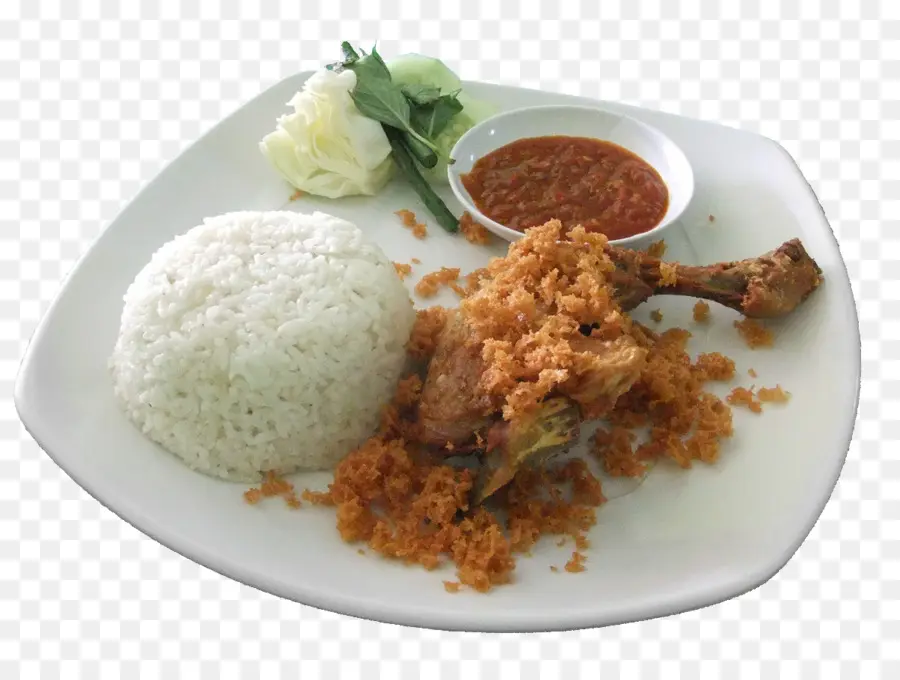 Ayam Goreng Asli Prambanan，Cozinha Indonésia PNG
