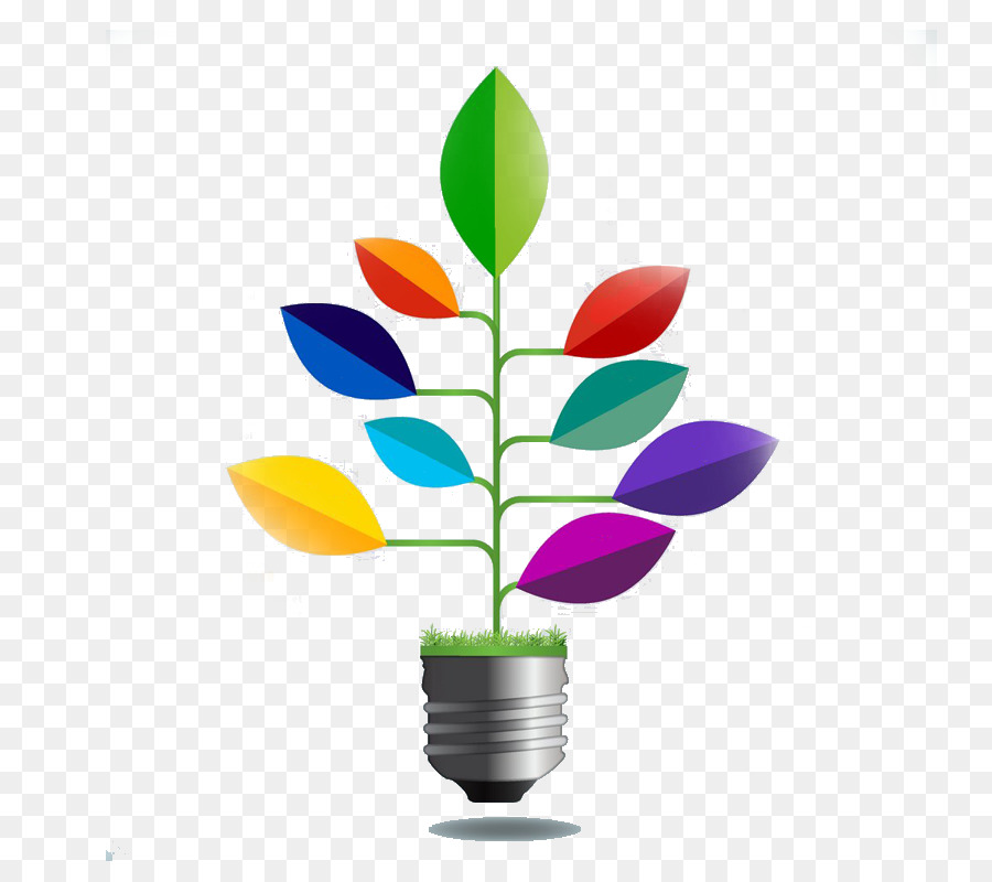 Folhas Coloridas，Plantar PNG