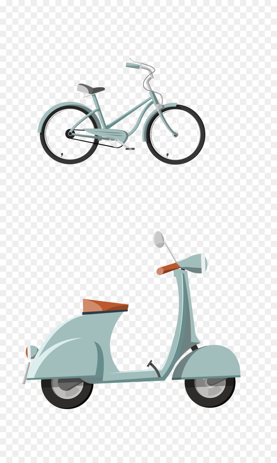 Bicicleta E Scooter，Bicicleta PNG