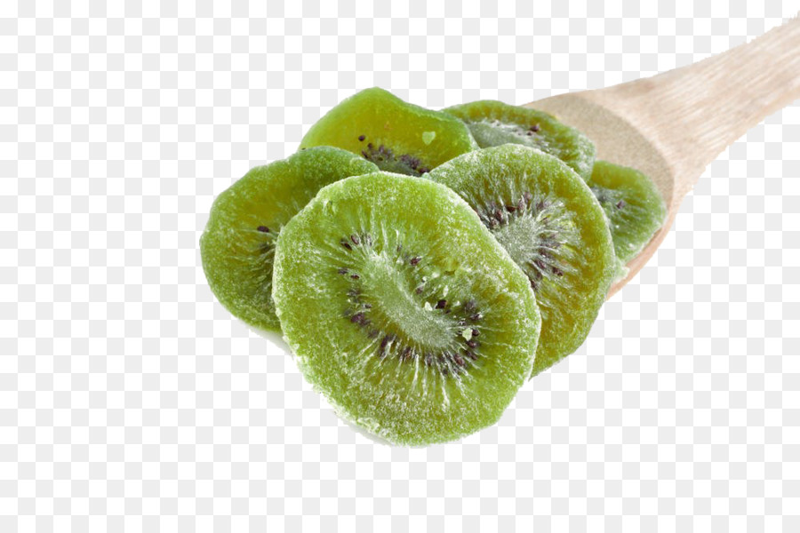 Fatias De Kiwi，Colher De Pau PNG