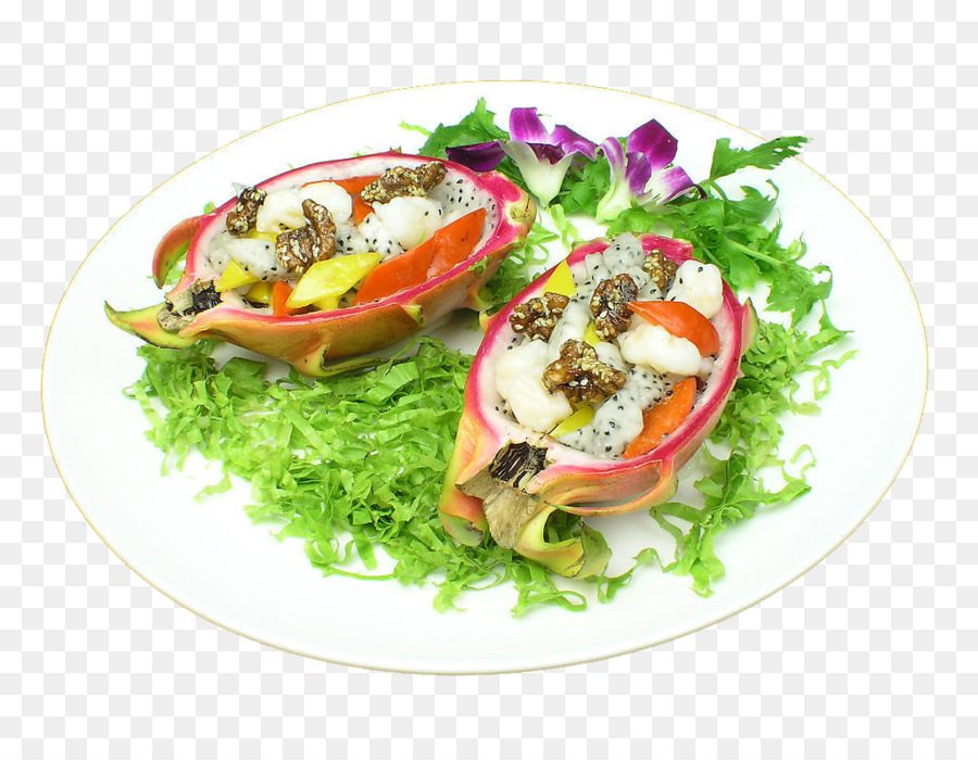 Camarão Frito，Salada De Frutas PNG