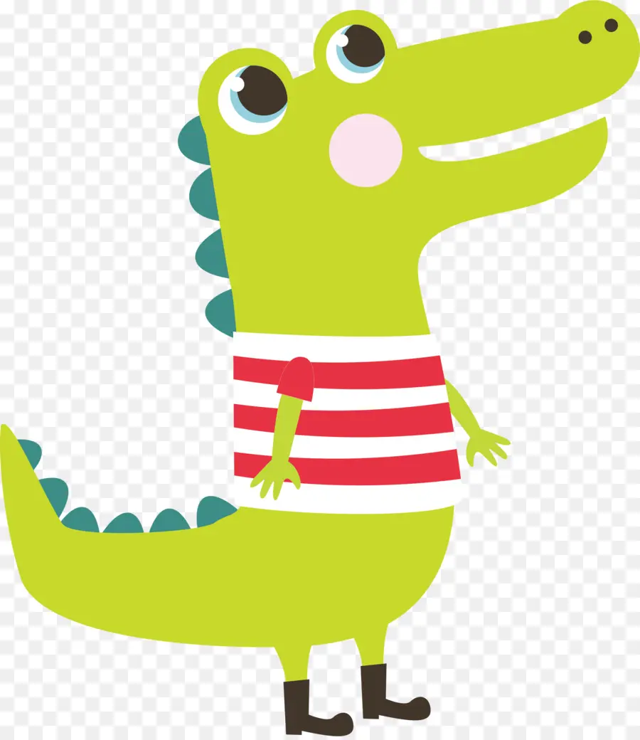 Crocodilo，Desenho Animado PNG