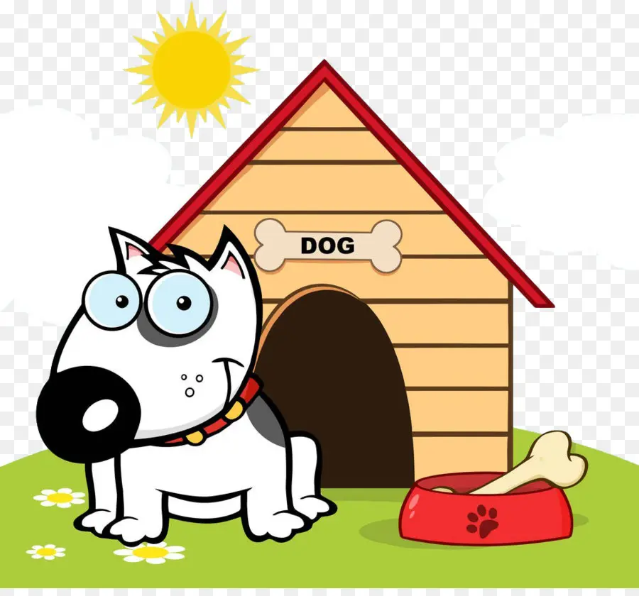 Cachorro De Desenho Animado，Casinha De Cachorro PNG