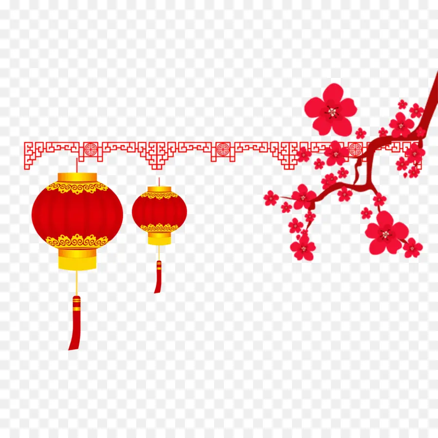 Ano Novo Chinês，Feriados Tradicionais Chineses PNG