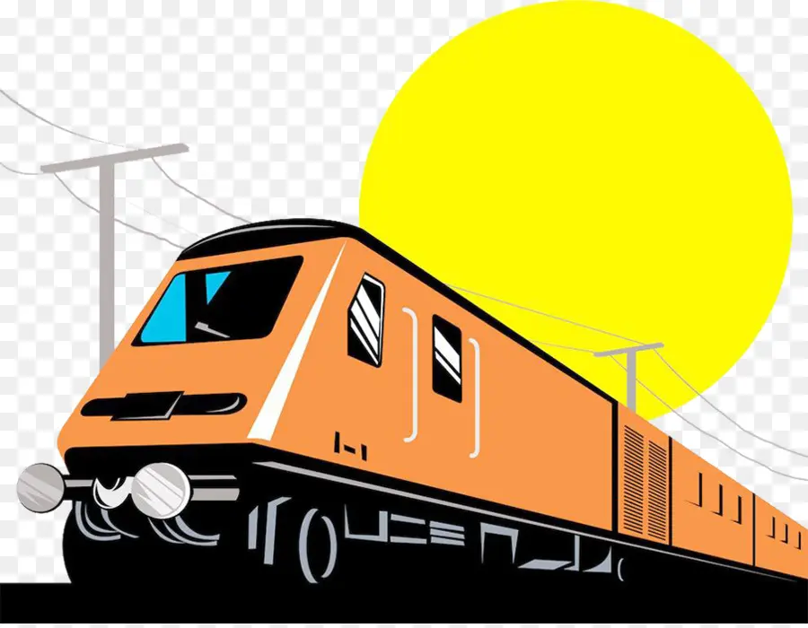 De Trem，Transporte Ferroviário PNG