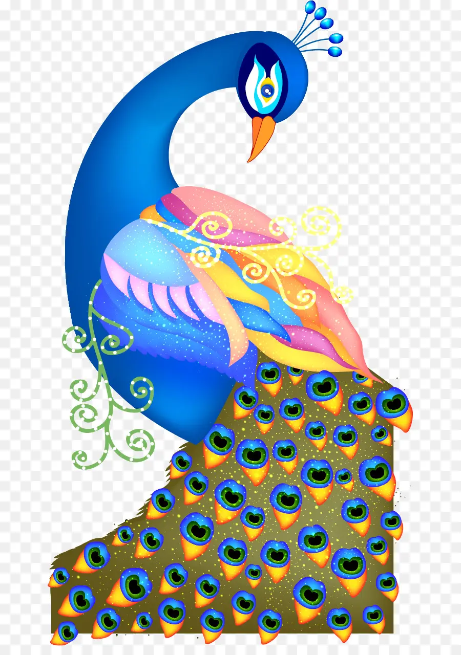 Peafowl，Desenho PNG