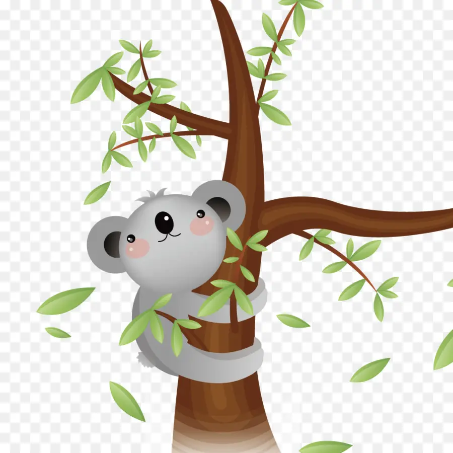 Koala，Cartoon PNG