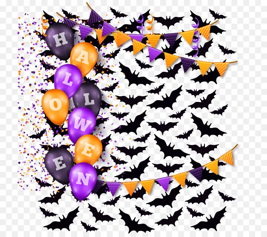 Decorações De Halloween，Dia Das Bruxas PNG