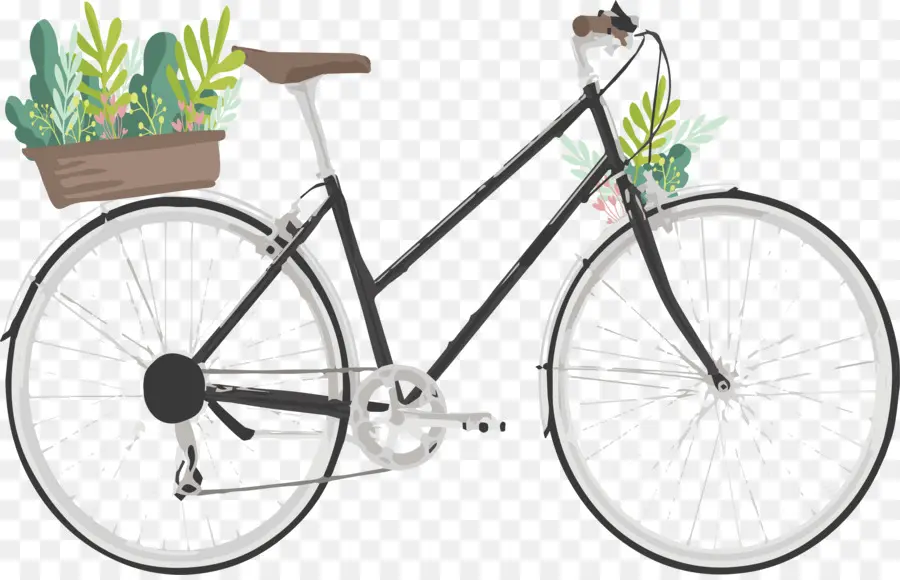 Bicicleta Preta，Cesta PNG