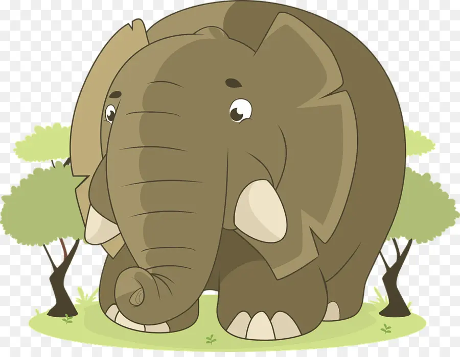 Elefante，Desenho PNG