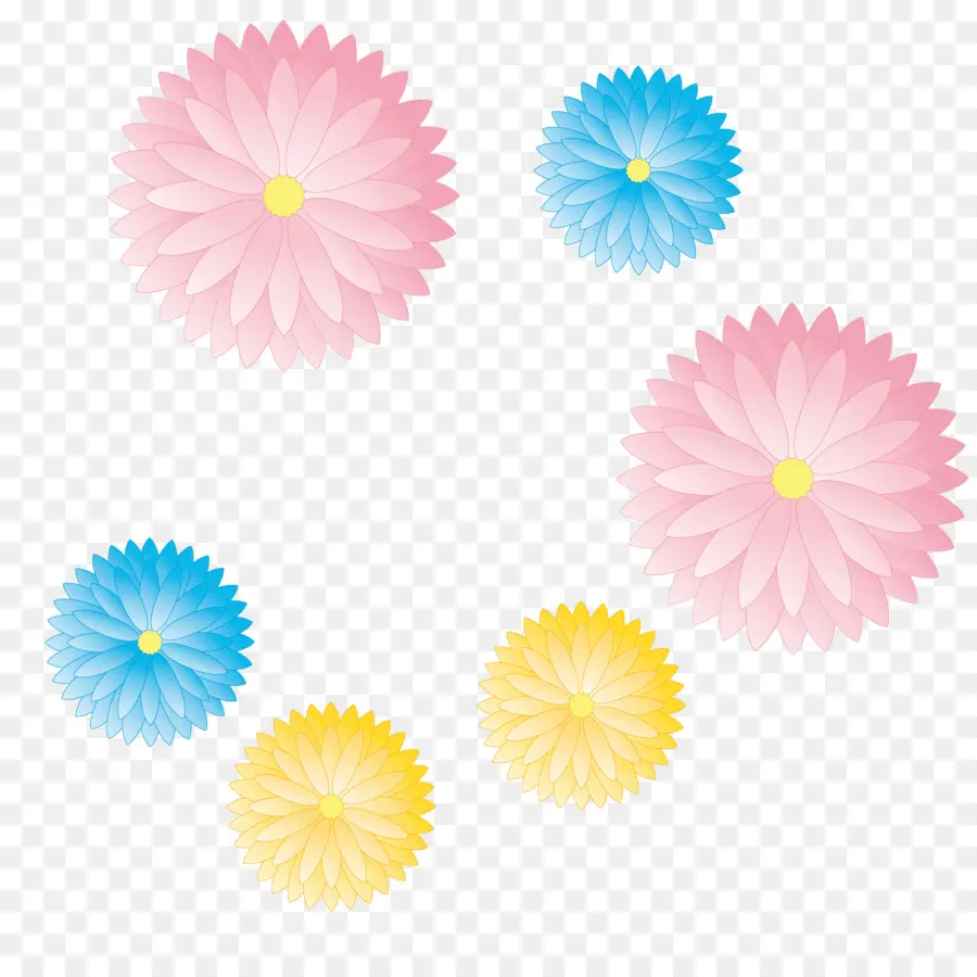 Flores Coloridas，Florescer PNG