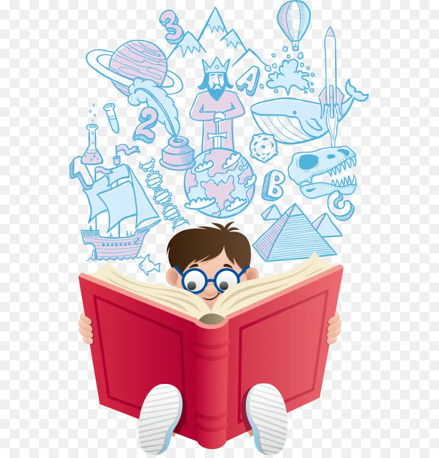 Leitura，Cartoon PNG