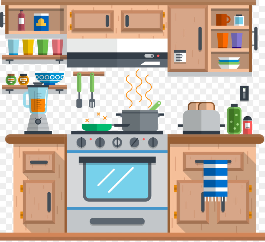 Cozinha, Download, Cartoon png transparente grátis